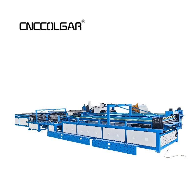 U Shape Auto Duct Line 5 Duct Making Machines Line Auto Production Line Equipment